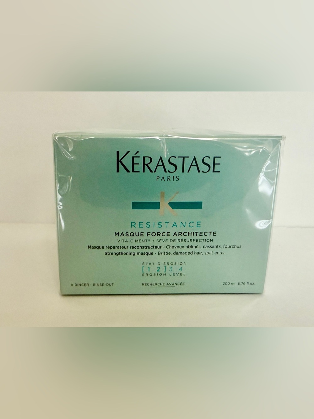 NWT Kerastase Resistance Masque Force Architecte Hair Mask 200ml 6.76oz